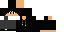 Minecraft skin texture, 64x32 legacy pixels