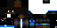 Minecraft skin texture, 64x32 legacy pixels