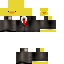 Minecraft skin texture, 64x64 pixels