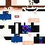 Minecraft skin texture, 64x64 pixels