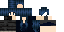 Minecraft skin texture, 64x32 legacy pixels