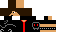 Minecraft skin texture, 64x32 legacy pixels