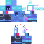 Minecraft skin texture, 64x64 pixels