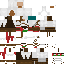Minecraft skin texture, 64x64 pixels