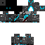 Classic Minecraft skin texture, 64x64 pixels