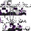 Minecraft skin texture, 64x64 pixels