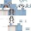 Minecraft skin texture, 64x64 pixels