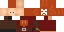 Minecraft skin texture, 64x32 legacy pixels