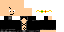 Minecraft skin texture, 64x32 legacy pixels