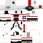 Minecraft skin texture, 64x64 pixels