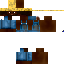 Minecraft skin texture, 64x64 pixels