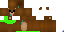 Minecraft skin texture, 64x32 legacy pixels