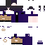 Minecraft skin texture, 64x64 pixels