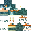 Minecraft skin texture, 64x64 pixels