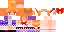 Minecraft skin texture, 64x32 legacy pixels