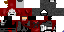 Minecraft skin texture, 64x32 legacy pixels