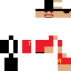 Minecraft skin texture, 64x64 pixels