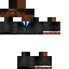 Minecraft skin texture, 64x64 pixels