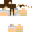 Minecraft skin texture, 64x64 pixels