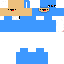 Minecraft skin texture, 64x64 pixels