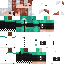 Minecraft skin texture, 64x64 pixels