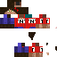 Minecraft skin texture, 64x64 pixels