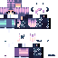 Minecraft skin texture, 64x64 pixels