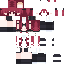 Purple red Minecraft skin texture, 64x64 pixels