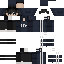 Minecraft skin texture, 64x64 pixels