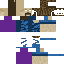 Minecraft skin texture, 64x64 pixels