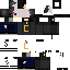 Minecraft skin texture, 64x64 pixels