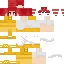 Minecraft skin texture, 64x64 pixels