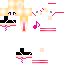 Minecraft skin texture, 64x64 pixels
