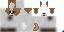 Minecraft skin texture, 64x32 legacy pixels
