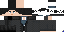 Minecraft skin texture, 64x32 legacy pixels