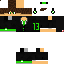 Minecraft skin texture, 64x64 pixels