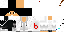 Minecraft skin texture, 64x32 legacy pixels