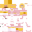 Minecraft skin texture, 64x64 pixels