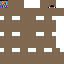 Minecraft skin texture, 64x64 pixels