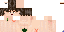 Minecraft skin texture, 64x32 legacy pixels