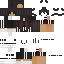 Minecraft skin texture, 64x64 pixels