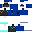 Minecraft skin texture, 64x64 pixels