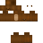 Minecraft skin texture, 64x64 pixels