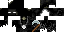 Minecraft skin texture, 64x32 legacy pixels