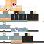 Minecraft skin texture, 64x64 pixels