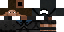 Minecraft skin texture, 64x32 legacy pixels