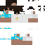 Minecraft skin texture, 64x64 pixels