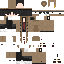 Minecraft skin texture, 64x64 pixels