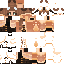 Minecraft skin texture, 64x64 pixels