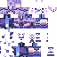 Minecraft skin texture, 64x64 pixels